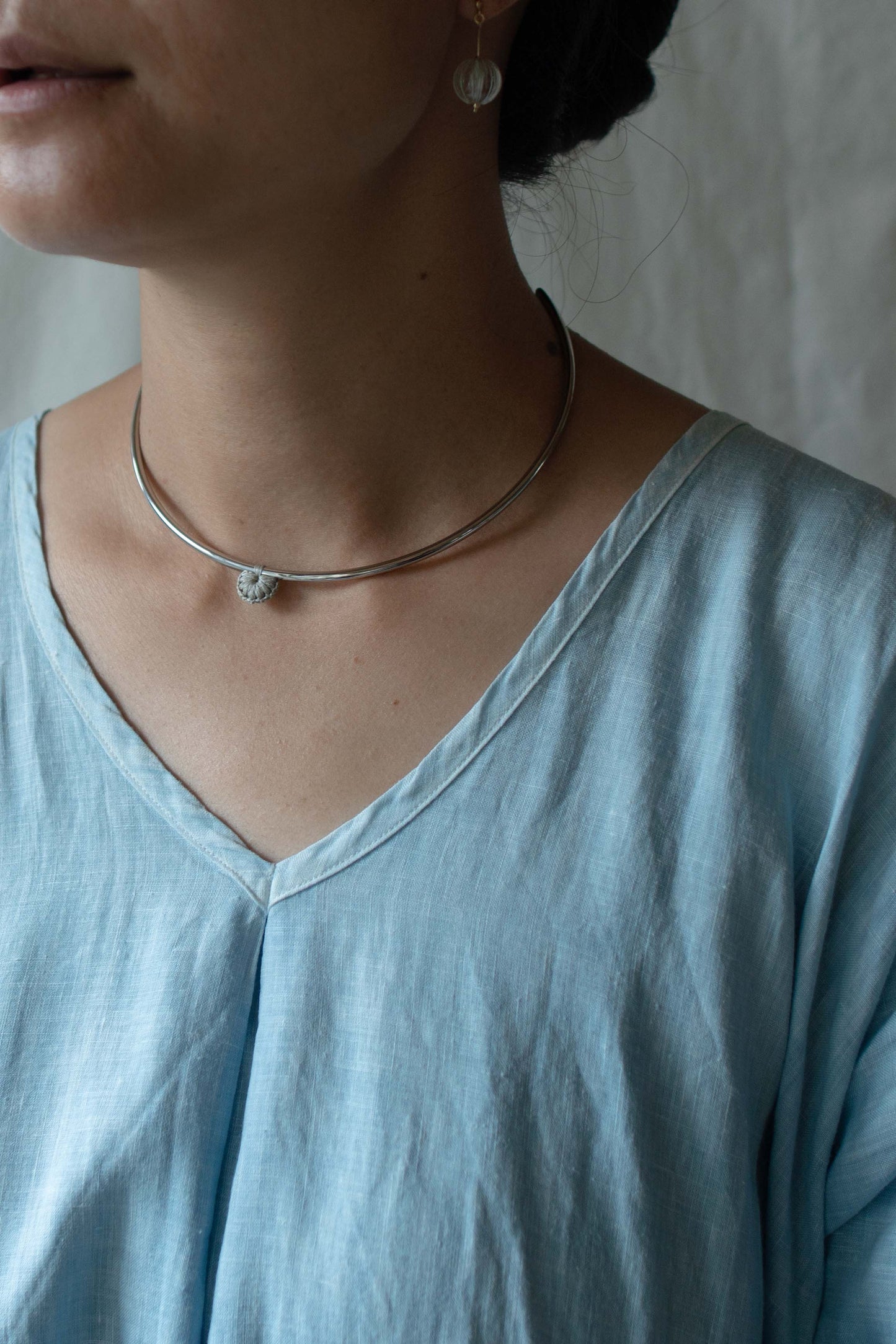 巡礼のチョーカー | 銀灰色