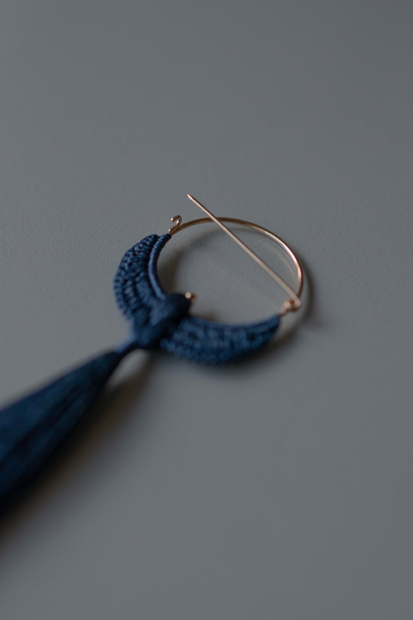 鳥のブローチ | 藍